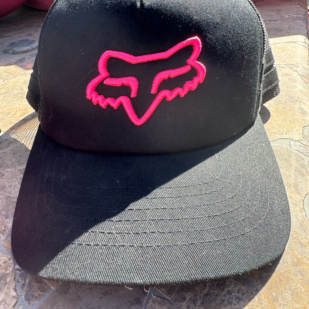 Fox pink baseball cap New